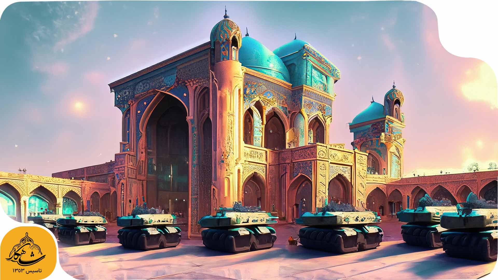 کاخ عالی قاپو در سال 2070