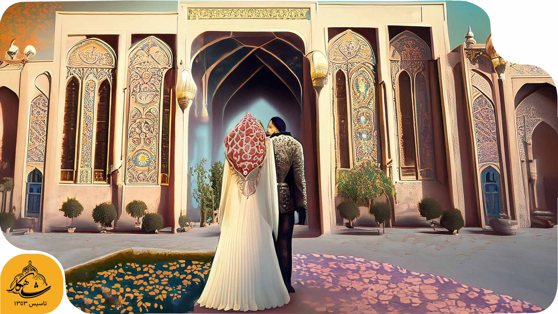 ازدواج اصفهانی ها در سال 2070 به روایت هوش مصنوعی