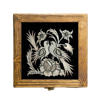 جعبه مسی دست ساز گز کادویی