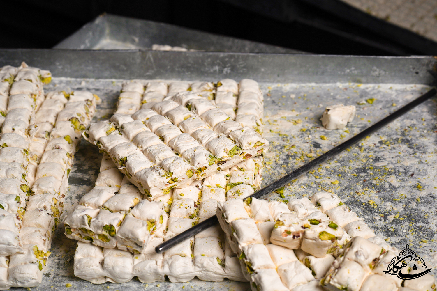 برش-اولیه-گز-28-درصد-پسته-حبه-ای