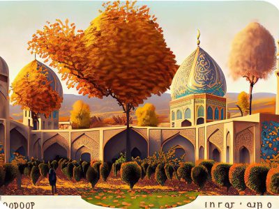 اصفهان در سال 2070 به روایت هوش مصنوعی
